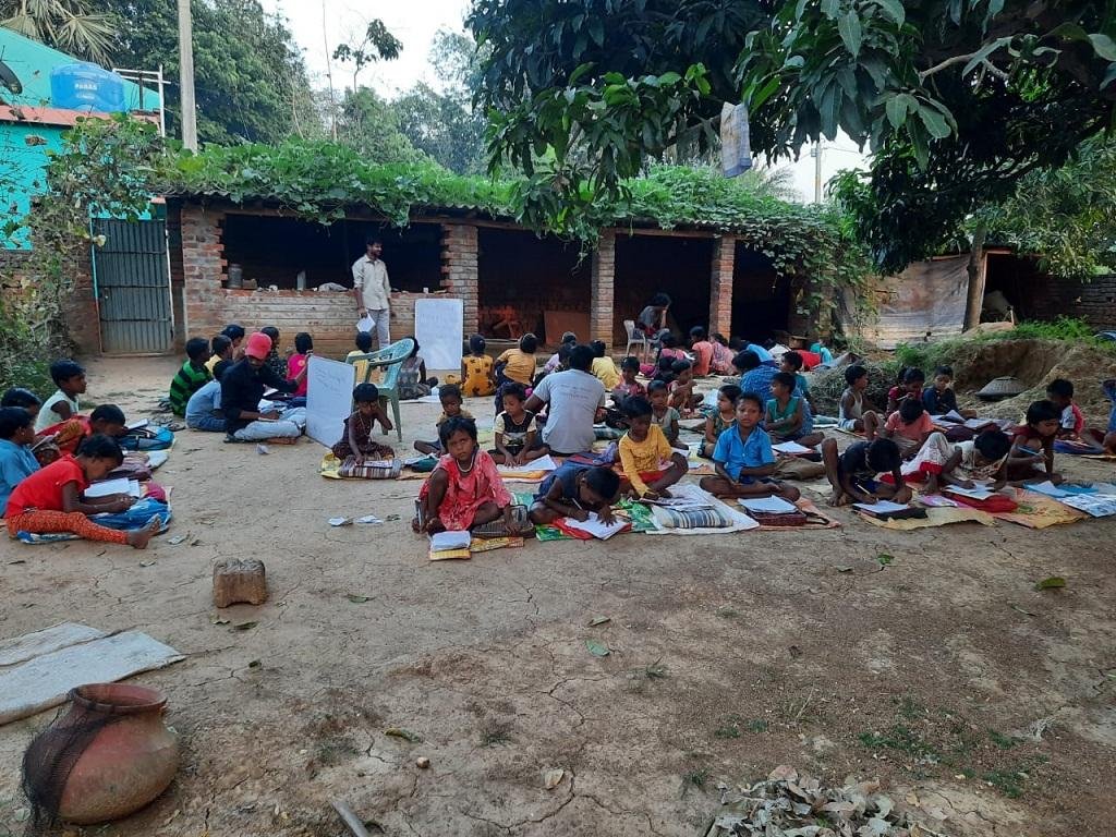 Annai Therasa Trust tree planting environmental activity